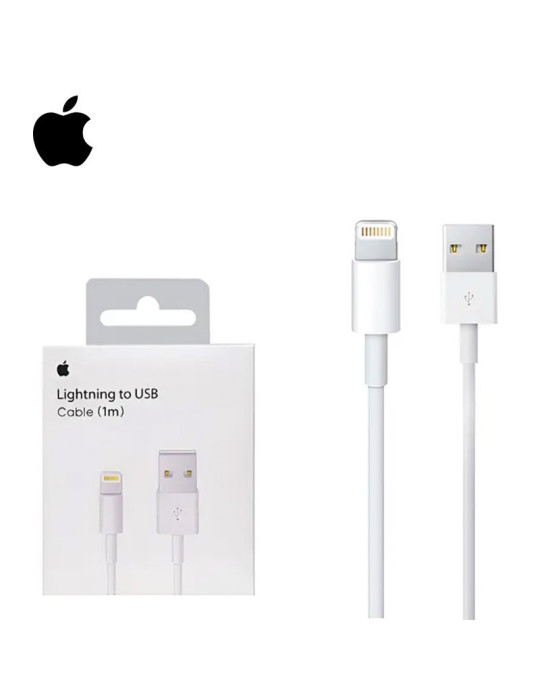 Cable Lightning A USB White Para Apple ( A1480 )