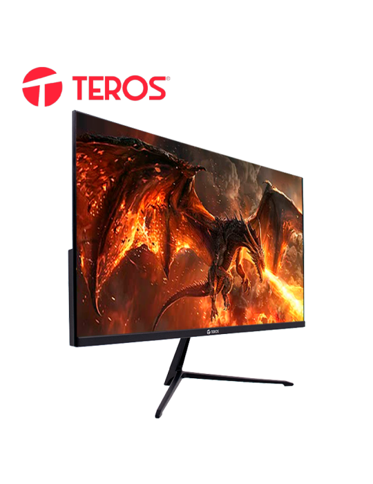 Monitor 23.8" Teros Gamer TE-2476G 180HZ 1MS FHD HDMI DP VA Curvo (TE-2476G)