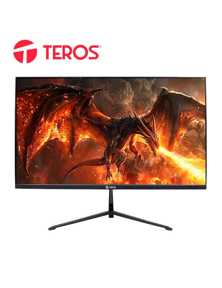 MONITOR 23.8" TEROS GAMER TE-2476G 180HZ 1MS FHD HDMI DP VA CURVO (TE-2476G)