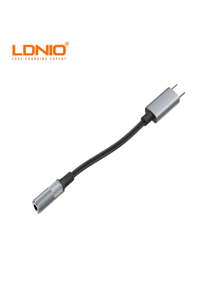 ADAPTADOR DE AUDIO LDNIO USB-C A 3.5MM (LS-Y80C)