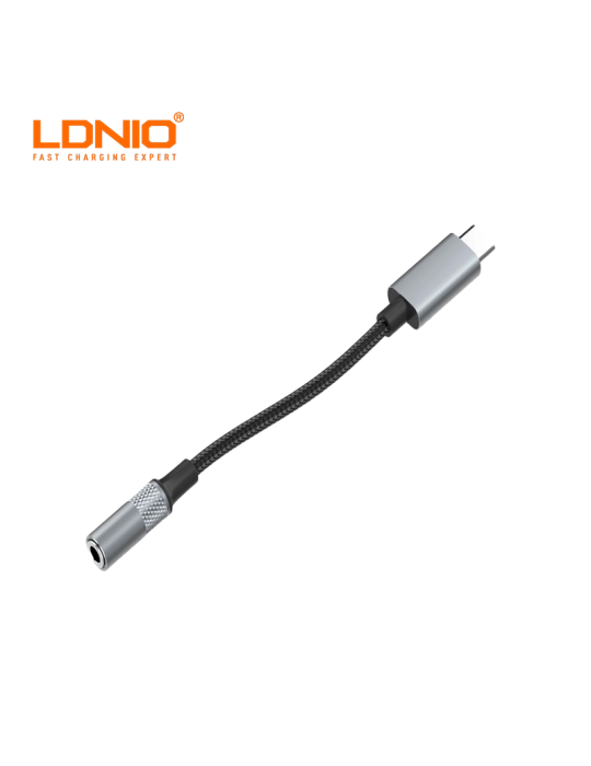 ADAPTADOR DE AUDIO LDNIO USB-C A 3.5MM (LS-Y80C)