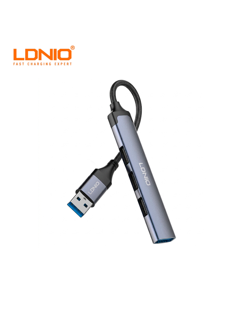 ADAPTADOR LDNIO 4 EN 1 USB-A  A USB-C (DS-44C)