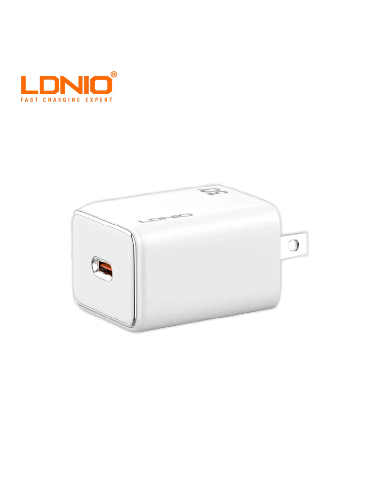 CUBO CARGADOR LDNIO CARGA RAPIDA A1508 USB-C 30W BLACK (A1508)
