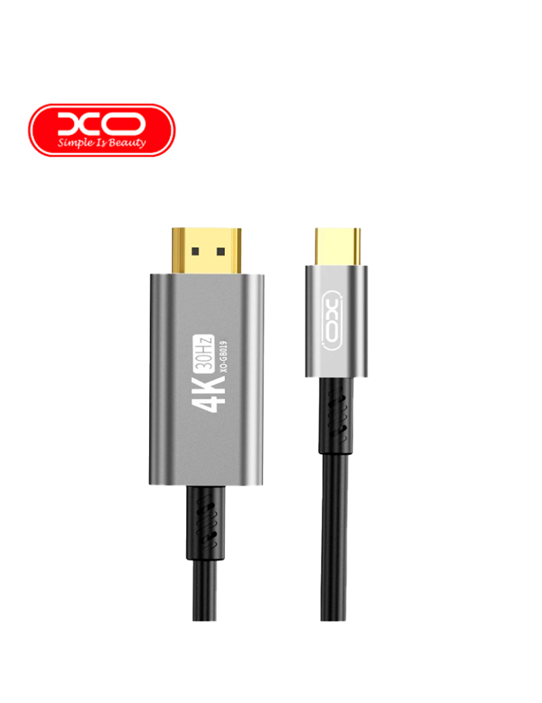 Cable XO Simple Is Beauty HDMI A Mini HDMI 1.8MT 4K (XO-GB019)