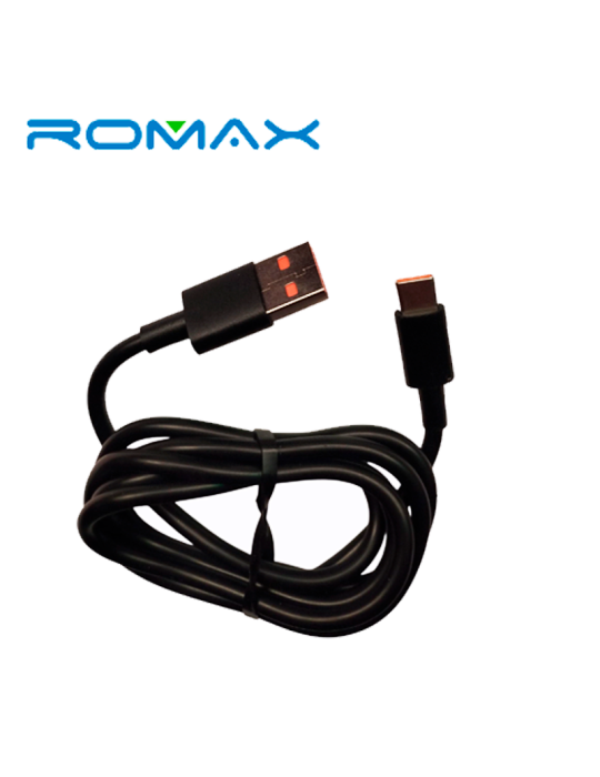 Cargador Romax USB-A A USB-C 6.2A 80W Carga Rapida (TCC0674)