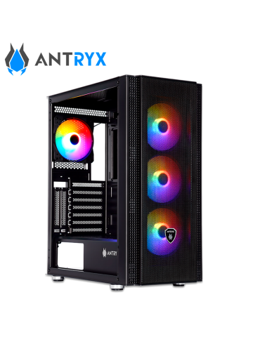 CASE 500W ANTRYX RX-265 BLACK RGB (AC-RX265KFR-500CP)