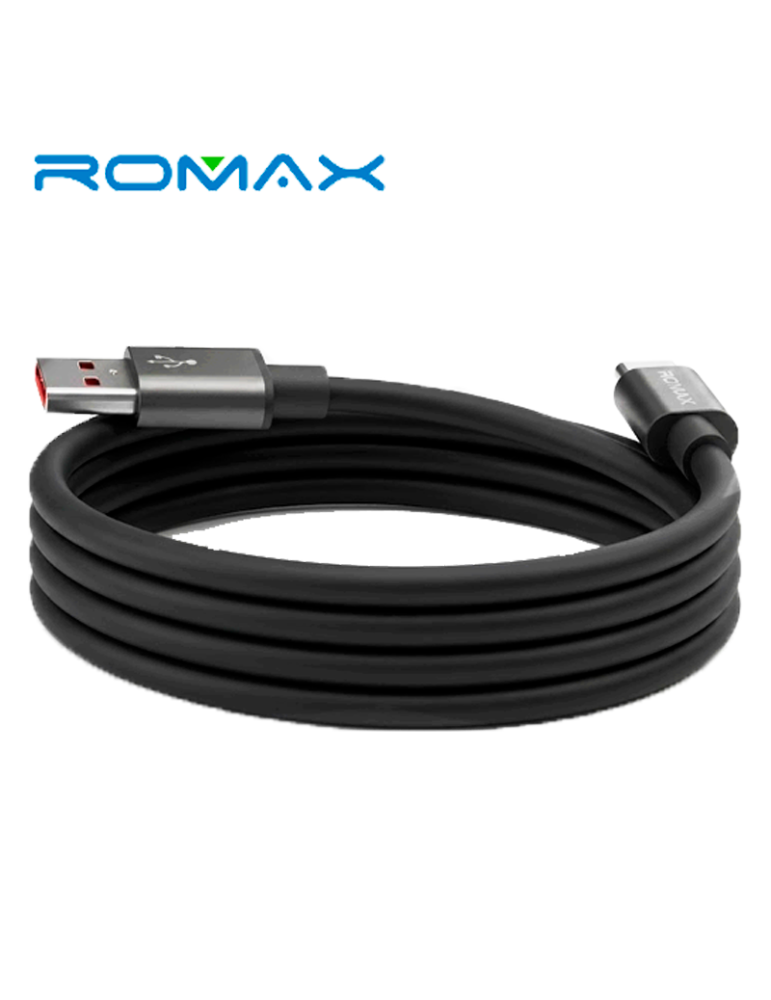 Cargador Romax USB-A A USB-C 6.2A 100W Carga Rapida (TCC0605)