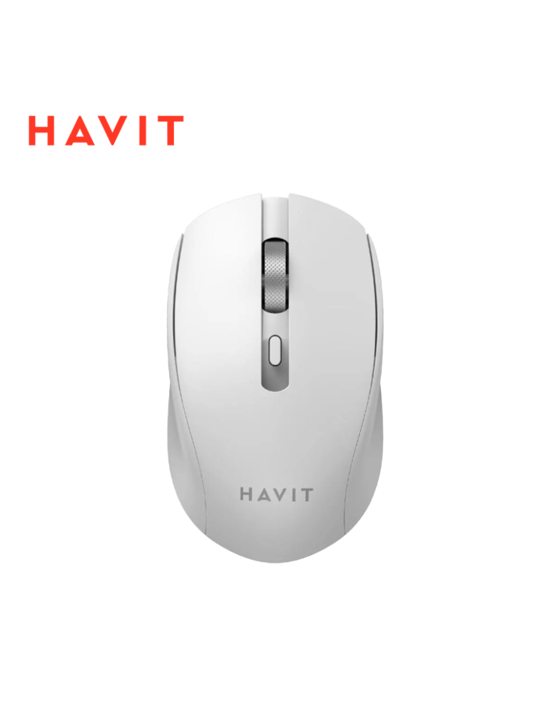 MOUSE WIRELESS HAVIT 1600 DPI WHITE (MS51WB)
