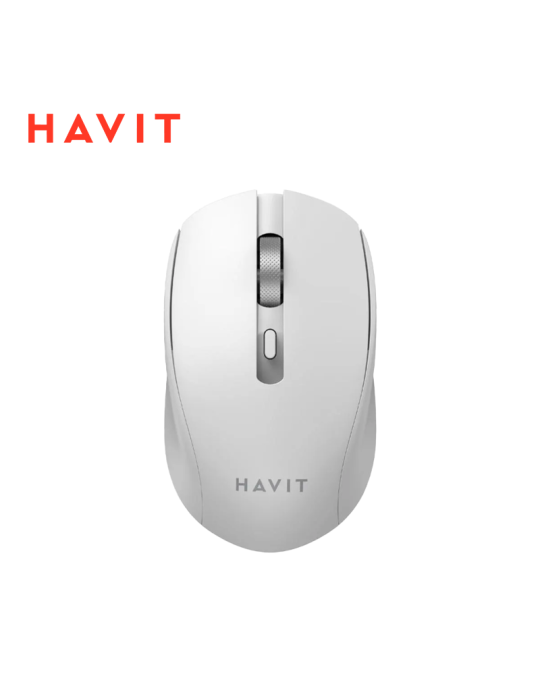 MOUSE WIRELESS HAVIT 1600 DPI WHITE (MS51WB)