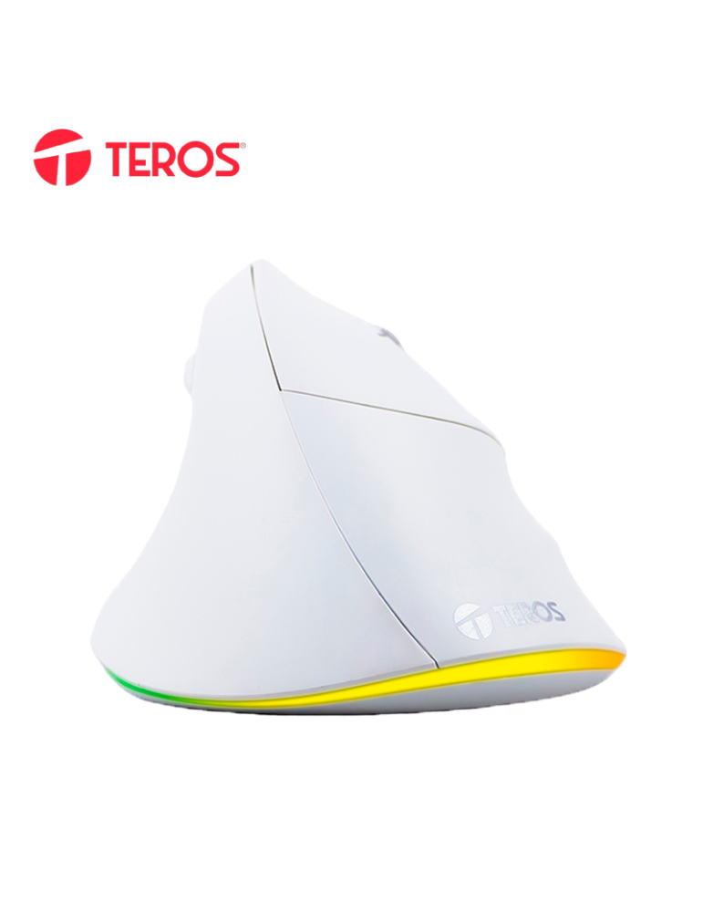 Mouse Teros Wireless TE-1236S 2400 DPI White