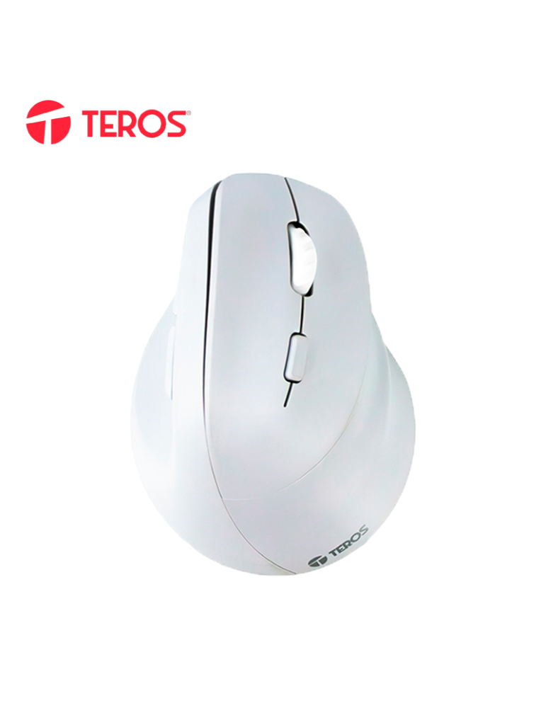 MOUSE TEROS WIRELESS TE-1236S 2400DPI WHITE
