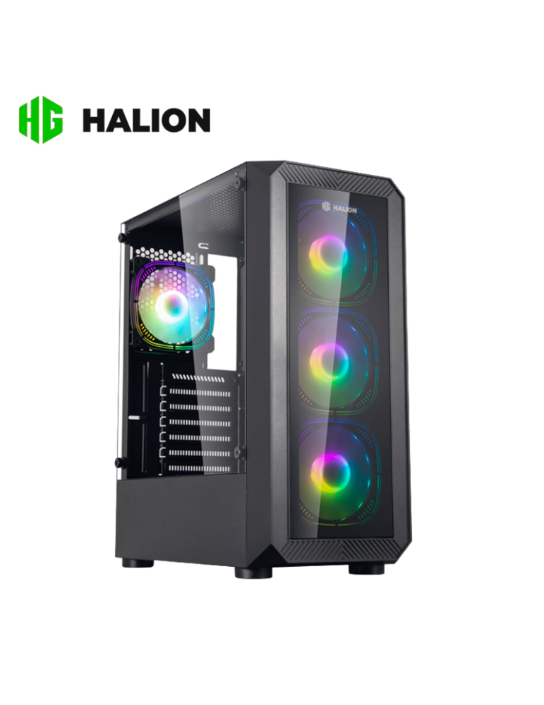 CASE 600W HALION SPARTA 844 VIDRIO TEMPLADO ARGB