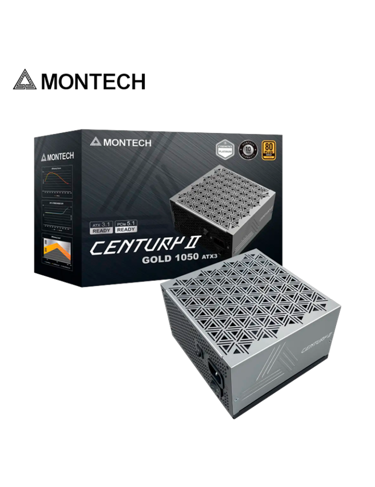 Fuente 1050W Montech Century II 80 Plus Gold