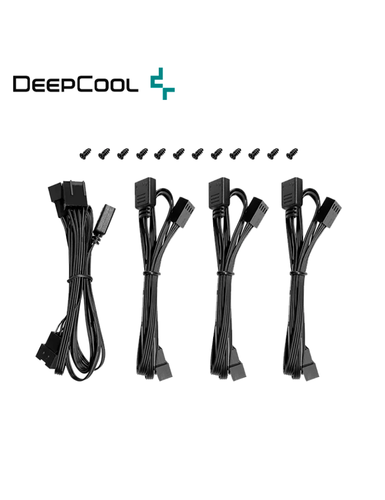 Kit Cooler Case Deepcool FL12 Se 3 En 1 120mm ARGB R-FL12SE-