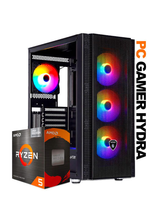 PC GAMER HYDRA  AMD RYZEN 5 5600GT 16GB SSD 512GB