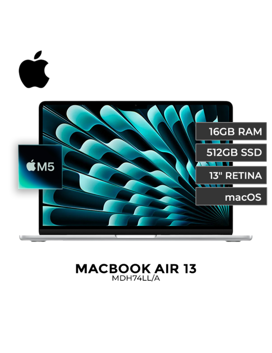 MACBOOK APPLE AIR 16GB 512GB SSD 13.6" STARLINGHT RETINA (MDHA4LL/A)