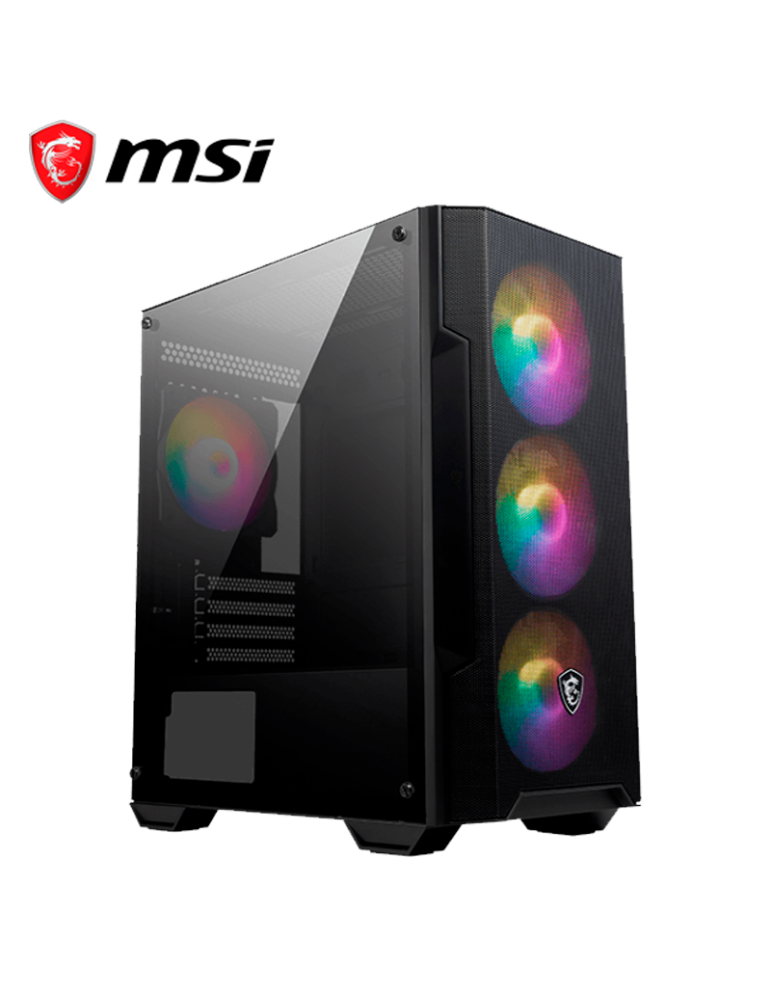 CASE MSI MAG FORGE M100A BLACK ARGB