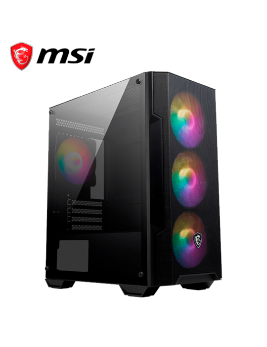 CASE MSI MAG FORGE M100A BLACK ARGB