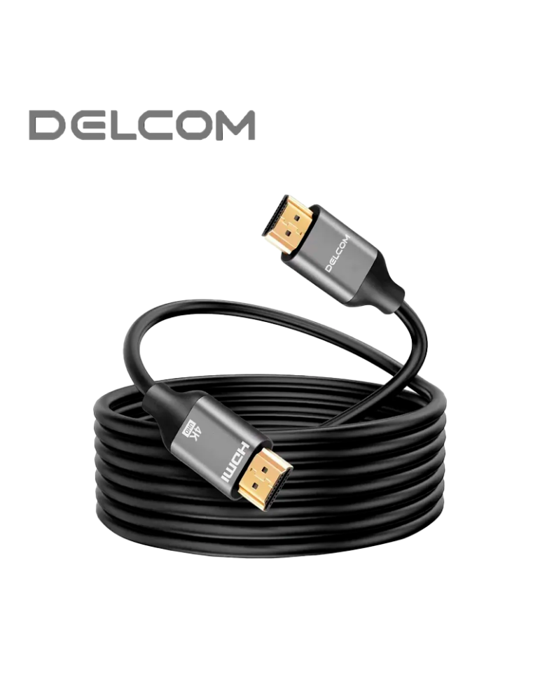 Cable Delcom Hdmi A Hdmi 5mt 4K V2.0 DCHD042