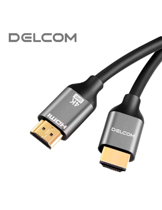 CABLE DELCOM HDMI A HDMI 5MT 4K V2.0 (DCHD042)