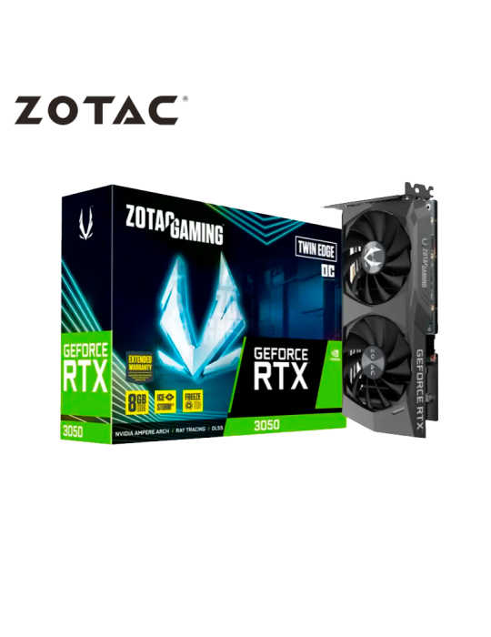 Tarjeta De Video Nvidia Zotac Gaming RTX 3050 6GB Twin Edge