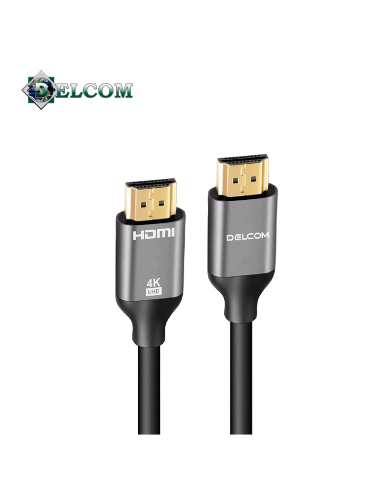 Cable Delcom Hdmi A Hdmi 1.8MT 4K V2.0 DCHD040