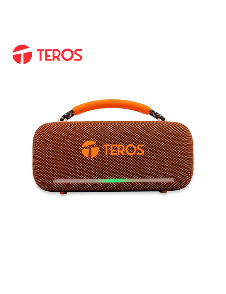 PARLANTE BLUETOOTH TEROS VB-6049R 60W BROWN RGB (VB-6049R)
