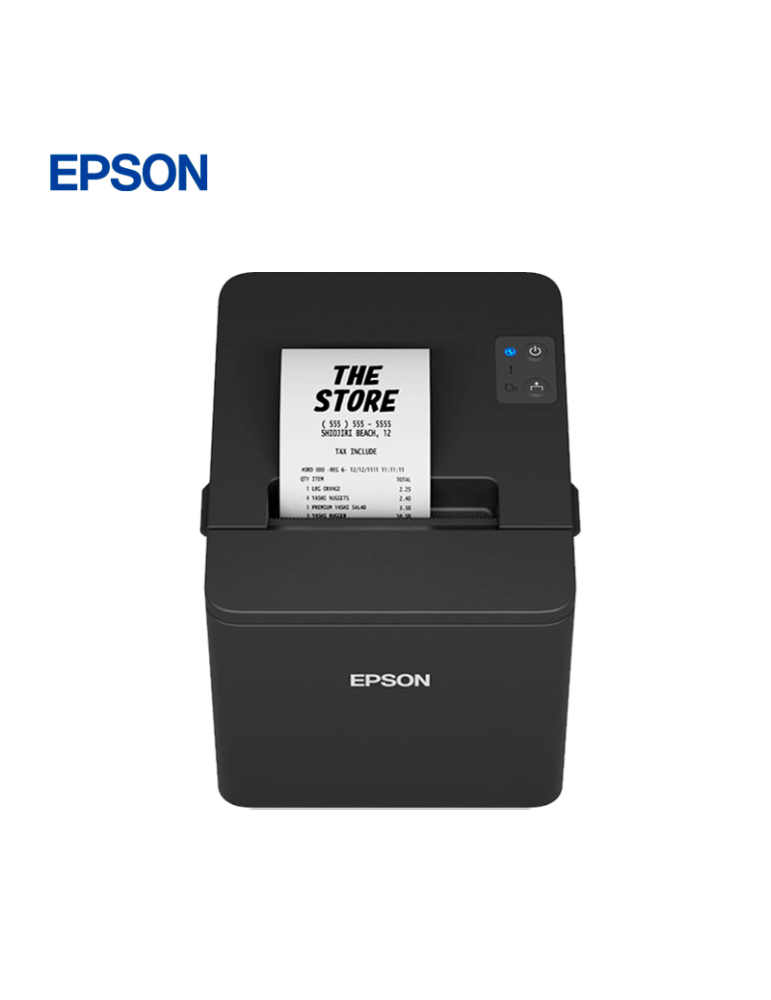 Impresora Termica Epson TM-T20IV-SP-022 USB/Ethernet/Serial Black (C31CL47022)