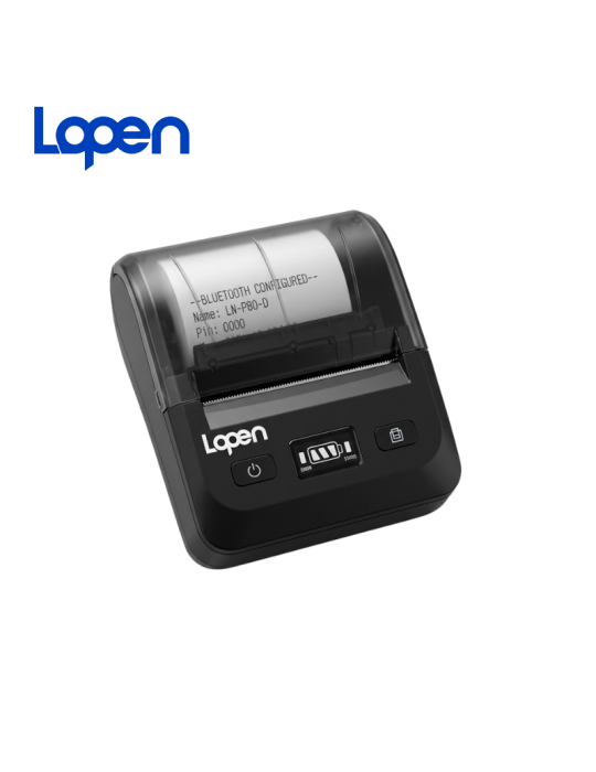 IMPRESORA PORTATIL TERMICA LOPEN LN-P80D-UB 80MM USB/ BLUETOOTH