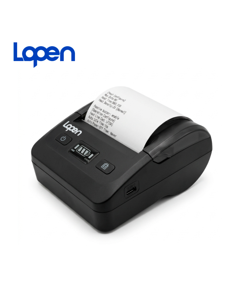 IMPRESORA PORTATIL TERMICA LOPEN LN-P80D-UB 80MM USB/ BLUETOOTH