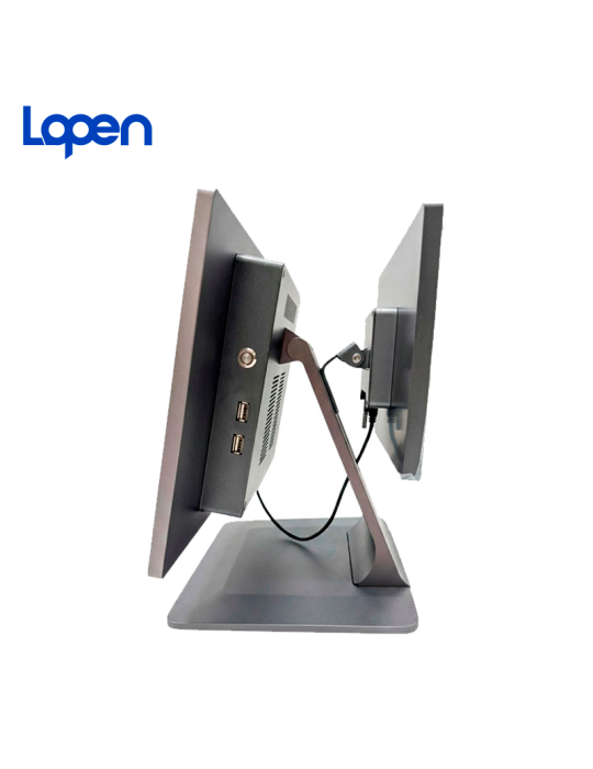 AIO Lopen POS LN-D180SN Doble Pantalla I5-1235/ 16GB/ SSD512GB/ HDMI/ Vga/ USB/15"