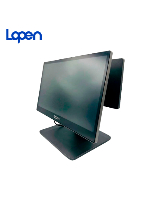 AIO Lopen POS LN-D180SN Doble Pantalla I5-1235/ 16GB/ SSD512GB/ HDMI/ Vga/ USB/15"